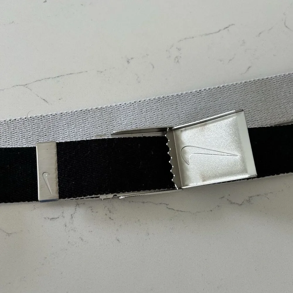 Nike Golf Mens Essential Black Web Belt 36” Classic Adjustable Athletic